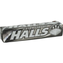 Halls Mentho-Lyptus Throat Lozenges Stick Pack Extra Strong - PACK OF 10