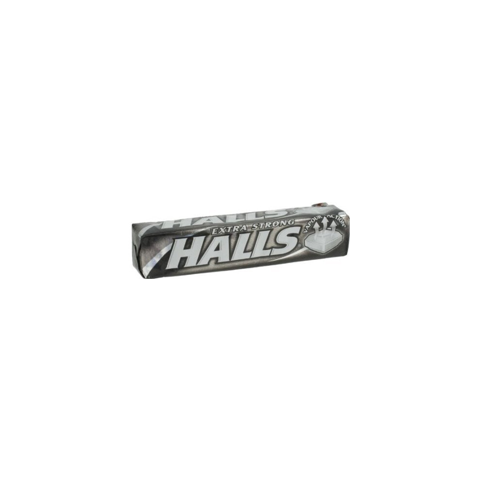 Halls Mentho-Lyptus Throat Lozenges Stick Pack Extra Strong - Pack Of 10