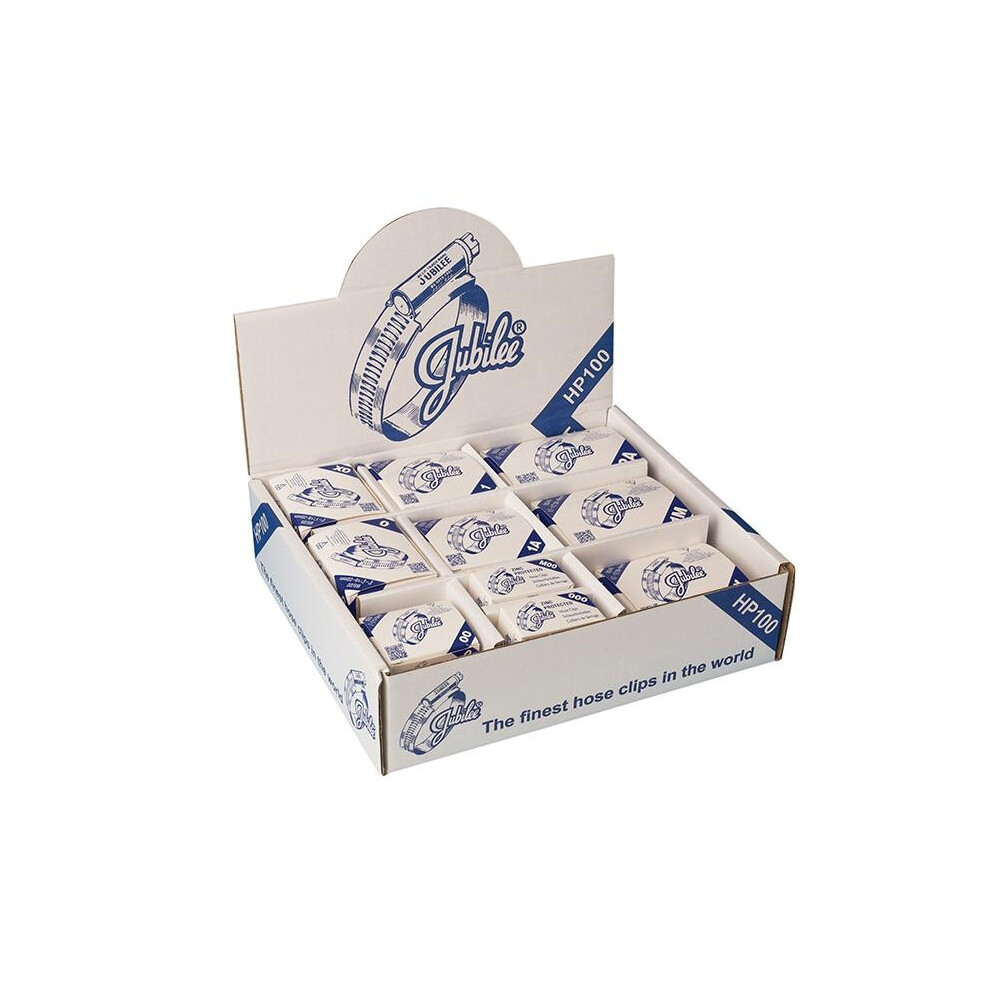 Jubilee Hp100 Handy Pack Assorted 100 Clips (Mild Steel) 5063750416298