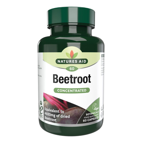 Natures Aid Natures Aid Beetroot 4620mg Supplement - Concentrated High Potency