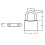 Squire Squire Lion Brass Padlock 2