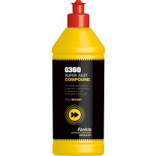 Farécla G360 Super Fast Compound 500g (SFC501) – Heavy Cut Liquid Compound for Cars, Removes P1500 Scratches, No P3000 Needed, Fast Cutting Action,