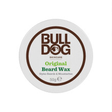 BULLDOG SKINCARE Original Beard Wax 50g Long Lasting Hold for Beard and