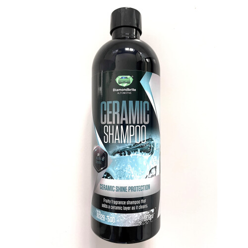 Diamondbrite Ceramic Car Shampoo, cleans, shines and protects car