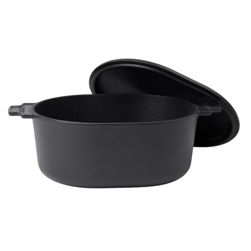(One Size, Black) Vinga Monte Heritage 4L Casserole Dish 1