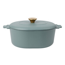 (One Size, Blue) Vinga Monte Heritage 4L Casserole Dish