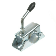 Maypole 48 mm Steel Split Clamp Suitable for 48 mm Jockey Wheels and Prop Stands Zinc Plate Finish