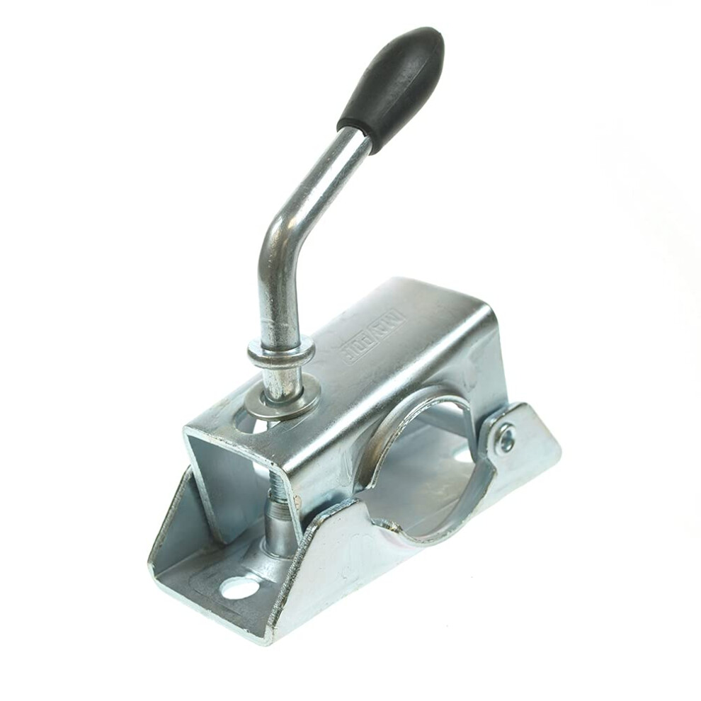 Maypole 48 Mm Steel Split Clamp Suitable For 48 Mm Jockey Wheels And Prop Stands Zinc Plate Finish 5051226452789