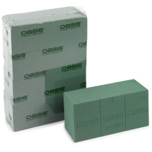 Oasis Ideal Floral Foam Maxlife box contains 4 Bricks