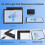 UUCOLOR Led Light Box A4 Tracing Drawing Board Diamond Painting Light 6