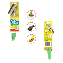 2XThe Dishmatic Washing Up Brush plus Heavy Duty