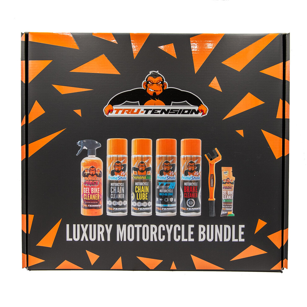 Tru-Tension | Luxury Motorcycle Bundle | Ultimate Clean & Lube Bundle 5004844411096