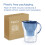BRITA BRITA Marella Water Filter Jug Blue (2.4L) Starter Pack incl. 3x 6