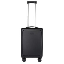 (One Size, Solid Black) Floso Rover Pro Recycled 40L Trolley Bag
