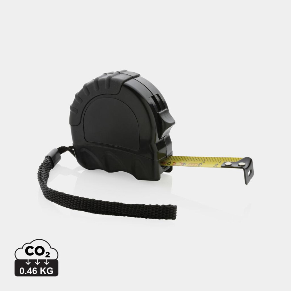 (One Size, Black) Xd Collection Recycled Plastic Tape Measure 5063750322131