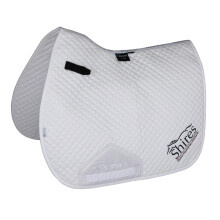 (15in - 16.5in, White) ARMA Shires Logo Horse GP Saddlepad