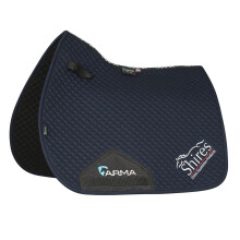 (15in - 16.5in, Navy) ARMA Shires Logo Horse GP Saddlepad