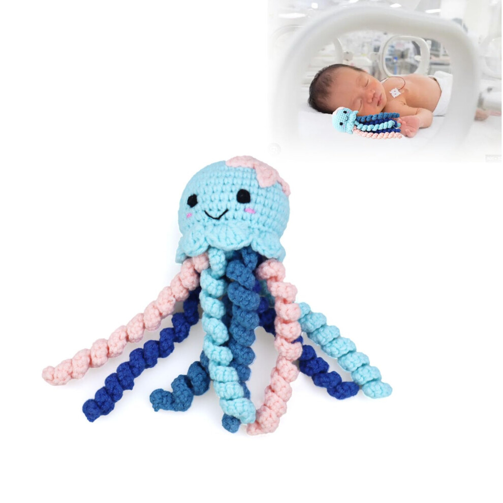 Crochet Octopus For Preemies Nicu Preemie Octopus Newborn Baby Gift Welsoon