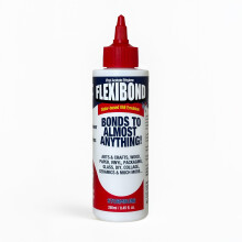 Flexibond PVA/VAE Glue (250ml) - Extra Strong Arts and Crafts and DIY Glue - Transparent, Flexible, Non-Toxic, Dries Clear