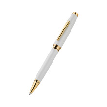 Cross Coventry Parelwitte Lak met Gouden PVD Accenten Balpen