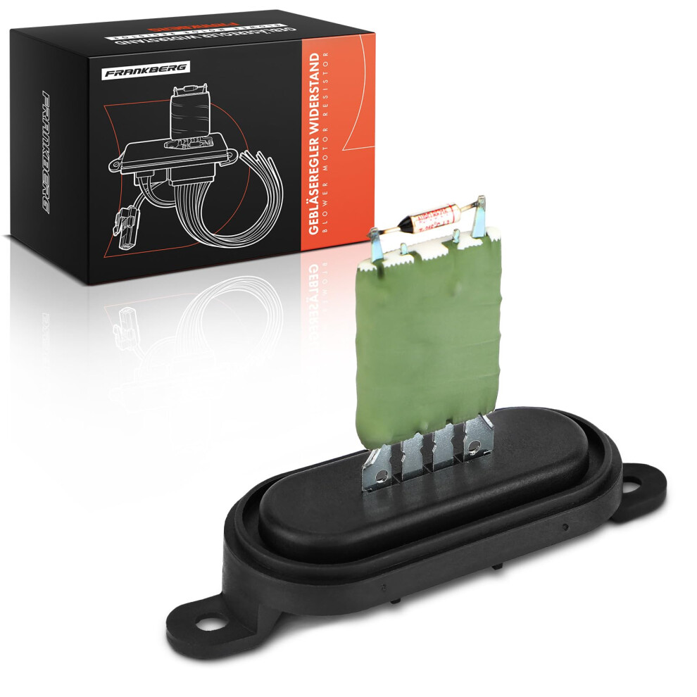 Frankberg Blower Motor Fan Resistor Blower Motor Resistor Compatible With M.u.l.t.i.v.a.n V Transporter V 1.9L-3.2L 2003-2015 Transporter Vi 5051226491559