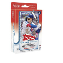 2025 Topps Update Serie Baseball Hänger Trading Card Box (Finde Hänger-exklusive Diamante Parallels!)