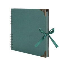 LOYAL BOOK Scrapbook (20 x 20 cm) Scrapbook Album 60 Pagina's Perfect voor DIY Scrapbooks Bruiloft en Verjaardagen