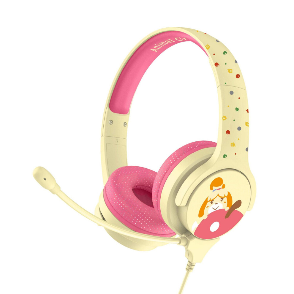 Animal Crossing Childrens/Kids Isabelle Interactive Headphones 5063377060102