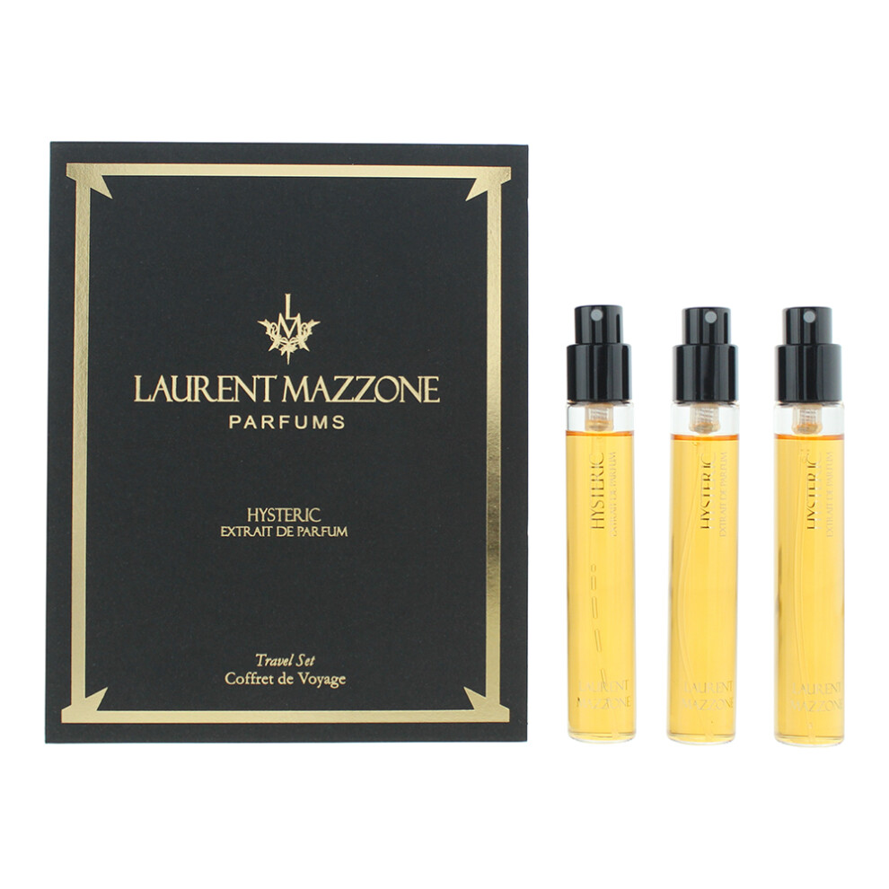 Laurent Mazzone Hysteric 3 X 15Ml Extrait De Parfum Gift Set For Unisex
