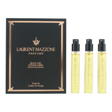 Laurent Mazzone Black Oud Extrem Amber 3 x 15ml Extrait de Parfum Gift Set for Unisex