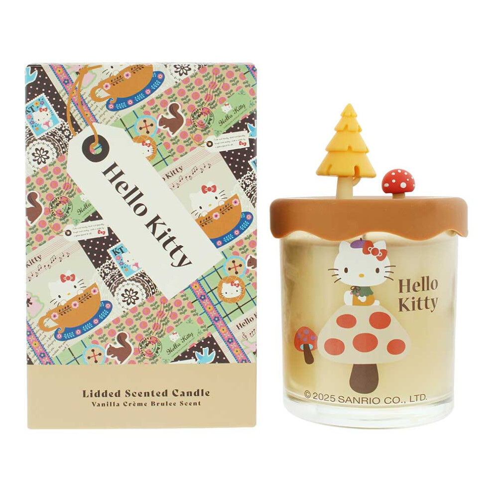 Hello Kitty Seasons Autumn Vanilla Crème Brulee Candle 206G