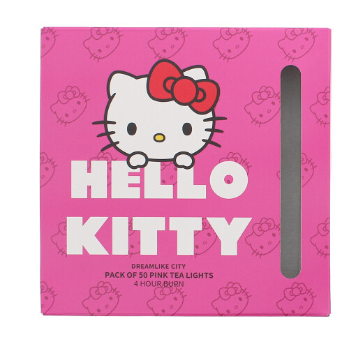 Hello Kitty Hello Kitty Pink Tealights Candle 11.2g x 50 2