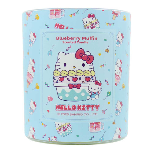 Hello Kitty Hello Kitty Original Collection Repeat Printed Blueberry Muffin Candle 206g
