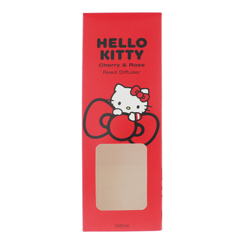 Hello Kitty Hello Kitty Original Collection Repeat Printed Cherry & Rose 100ml Diffuser 1