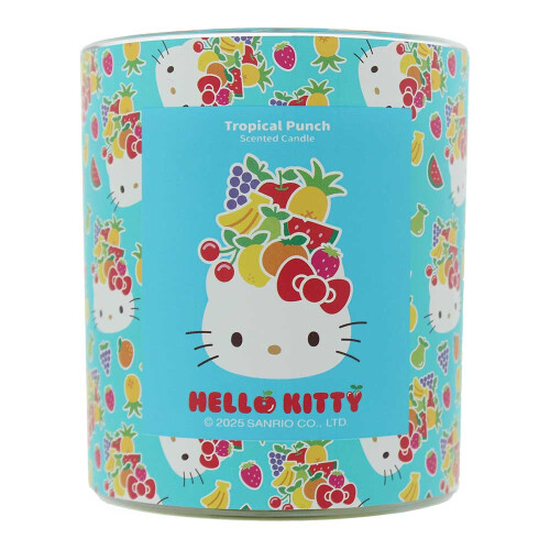 Hello Kitty Hello Kitty Original Collection Repeat Printed Tropical Punch Candle 206g