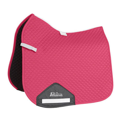 (17in - 18in, Raspberry) Performance Dressage Horse Saddlecloth
