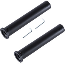 (30cm) GYM MASTER Olympic Adapter Sleeve 1" to 2" Standard Bar Weight Plate Converter Nylon Home Gym
