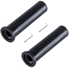(21cm) GYM MASTER Olympic Adapter Sleeve 1" to 2" Standard Bar Weight Plate Converter Nylon Home Gym