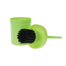 (One Size, Lime) Roma Brights Hoof Oil Brush & Bottle