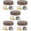15Pcs Durable Metal Brain Teasers Creative Sensory Puzzles for Elderly 10