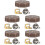 15Pcs Durable Metal Brain Teasers Creative Sensory Puzzles for Elderly 8