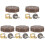 15Pcs Durable Metal Brain Teasers Creative Sensory Puzzles for Elderly 4