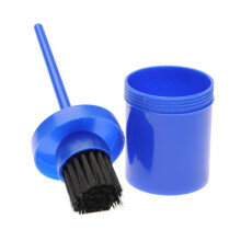 (One Size, Royal Blue) Roma Brights Hoof Oil Brush & Bottle