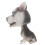 2Stk Graue Auto Schmuck Cartoon Hund Langlebig Deko 10