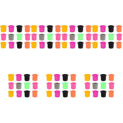 140Pièces Silicone Micro Portable Protection Colorée 2