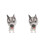 2Stk Graue Auto Schmuck Cartoon Hund Langlebig Deko 7