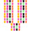 140Pièces Silicone Micro Portable Protection Colorée 10