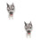 2Stk Graue Auto Schmuck Cartoon Hund Langlebig Deko 8