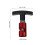 2Pièces Bougie Mécanique Auto Rouge Aluminium 10