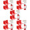5Ensembles Support Extincteur Fer Rouge Montage Mural Compact 6